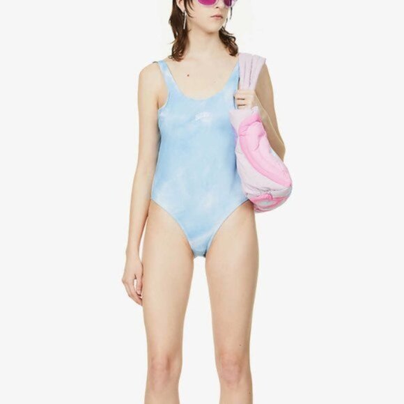 NWT MSFTSREP Intero scoop-neck high-leg swimsuit - Picture 4 of 9